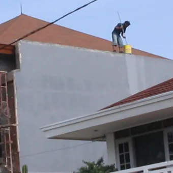 Waterproofing Acrylic<br>Proyek Rumah Tinggal BSD-Serpong