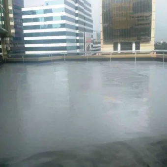 Waterproofing Polyurethane-MasterSeal Roof 3000 System<br>Proyek Gedung Tempo Paviliun Jakarta